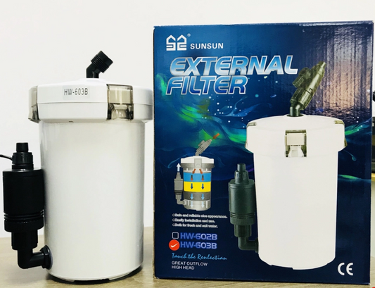 SUNSUN External Canister Aquarium Filter Hw-603B