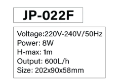 SunSun JP JP-022F JP-023F JP-024F JP-025F