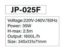 SunSun JP JP-022F JP-023F JP-024F JP-025F