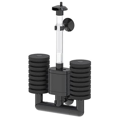 SUNSUN JF-80 Aquarium Filter, Biochemical Bio Sponge with air Pump Betta Fry Fish Tank Water Fall Double Foam Sponge Filters - FreshWaterAquatica.com