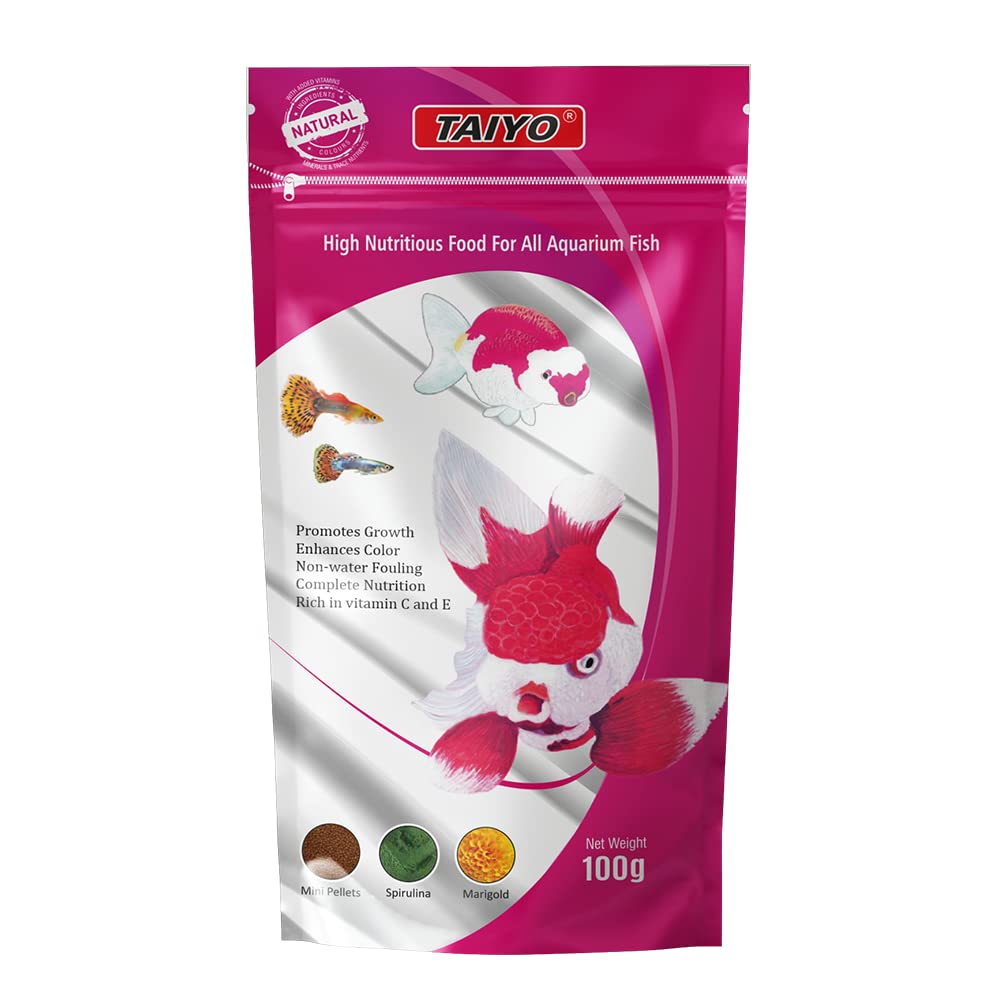 Taiyo Pink Fish Food for All Aquarium Fishes