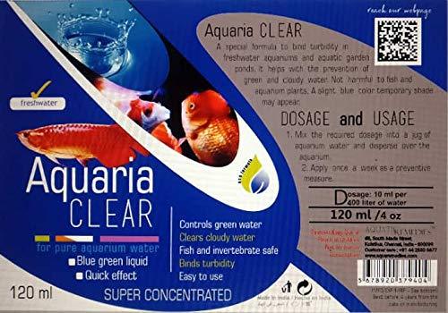 Wild Fish Friendly Aquarium Cloudnes Remover Clear Water Conditioner - 120Ml - FreshWaterAquatica.com