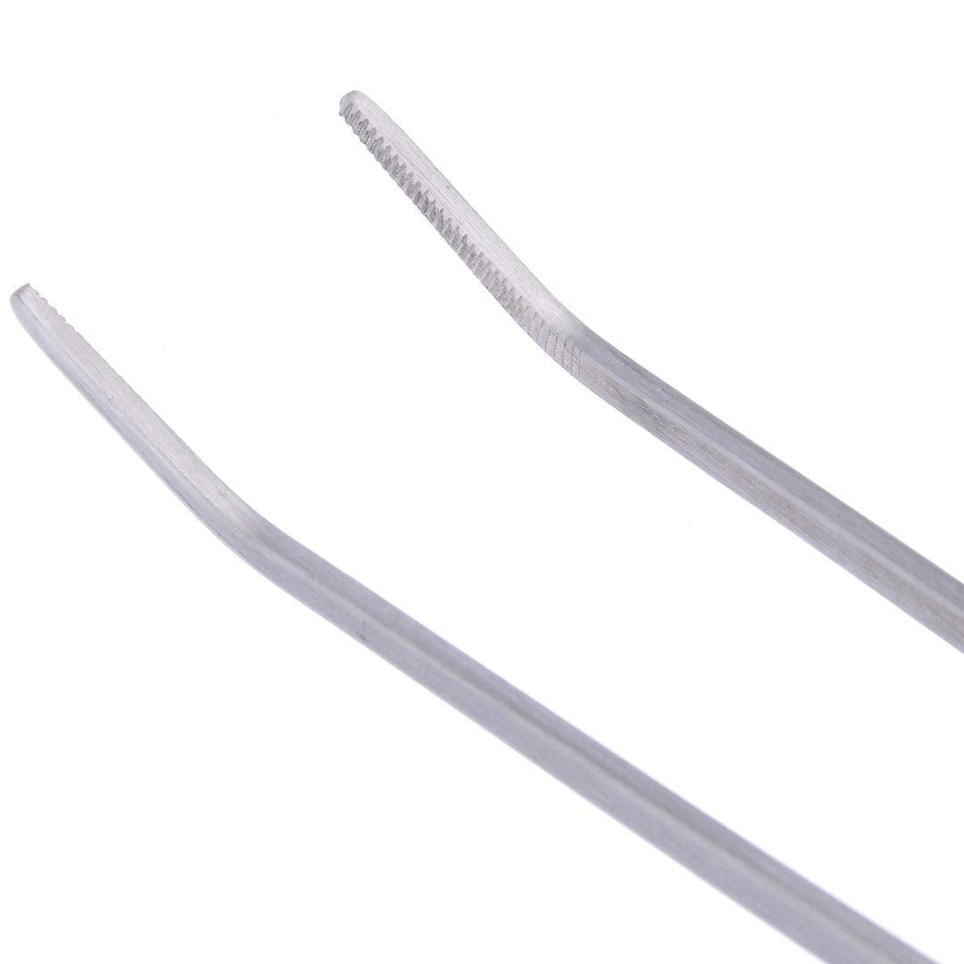 Newlly Aquarium Aquascaping Tools for Fish Tank Aquarium Live Plant (38cm, Curved Tweezers) - FreshWaterAquatica.com