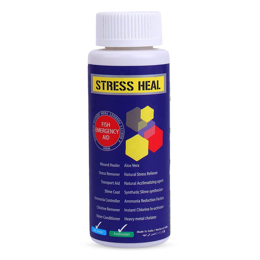 Stress Heal for Fresh and Marine Aquarium - FreshWaterAquatica.com