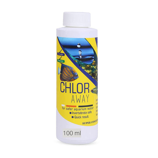 Aquatic Remedies Chlor Away Aquarium Water Conditioner, with Free Key Ring (100ml (Pack of 2)) - FreshWaterAquatica.com