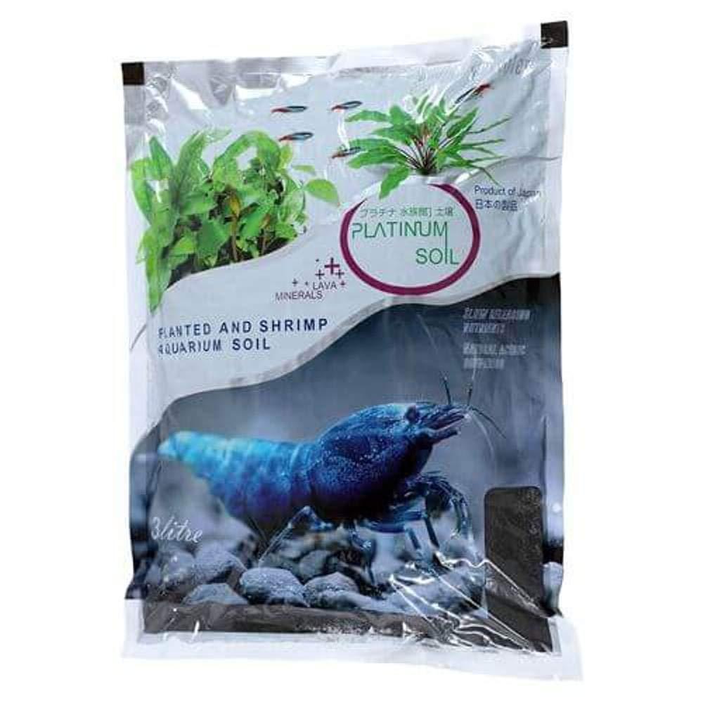 Platinum Soil Substrate for Planted Aquarium - 1 L - FreshWaterAquatica.com