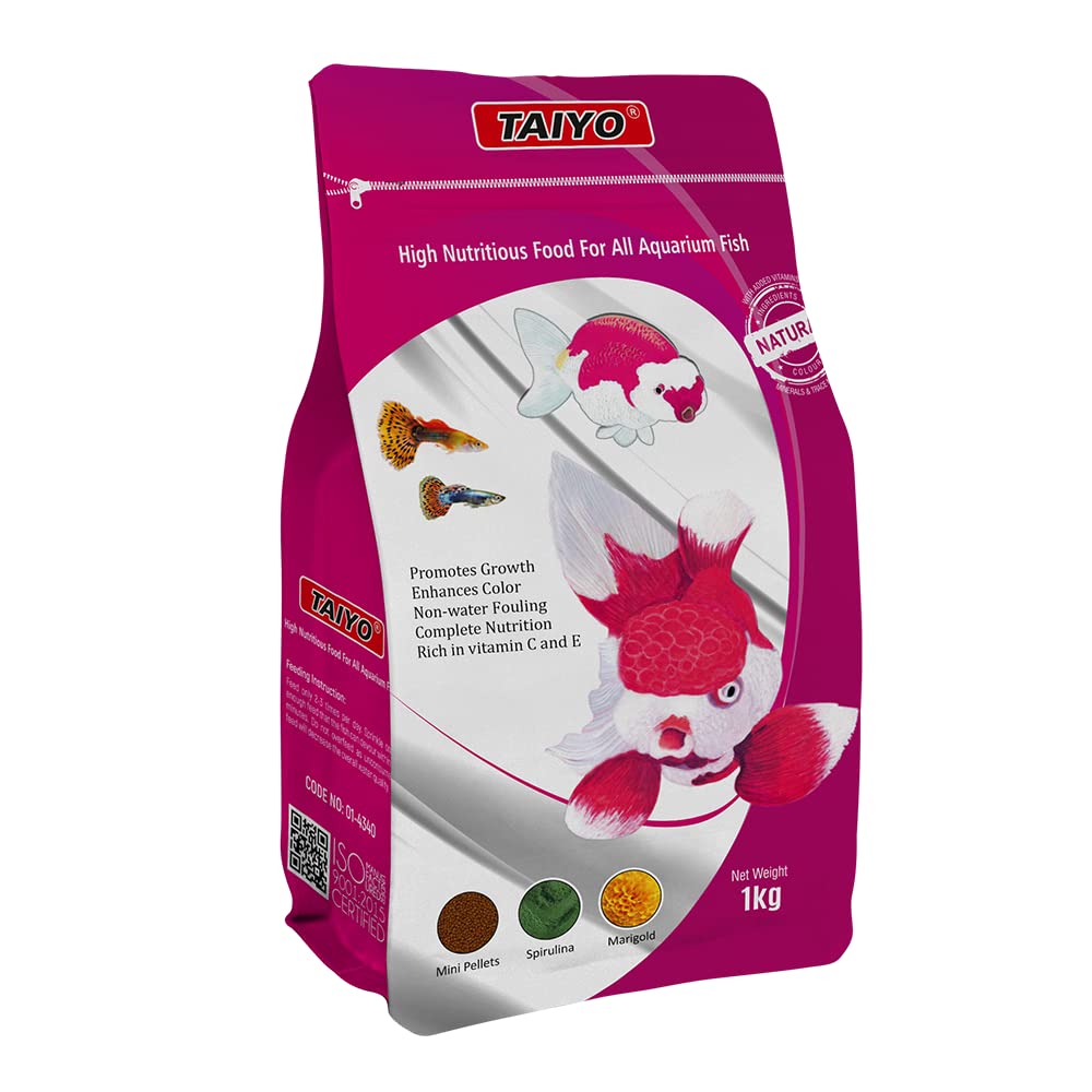 Taiyo Pink Fish Food for All Aquarium Fishes