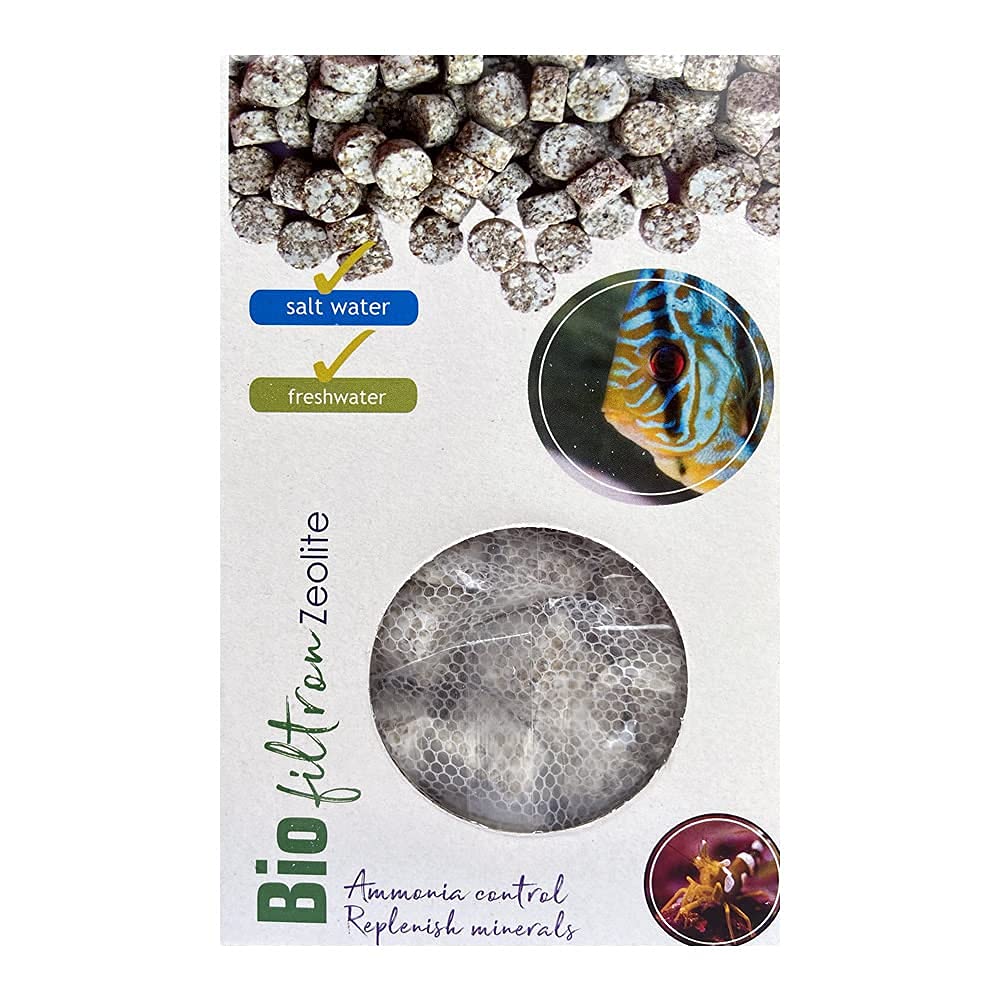 Aquatic Remedies Bio filtron Zeolite Filter Media for Fresh and Salt Water Aquarium, 650ml (Pack of 1) - FreshWaterAquatica.com