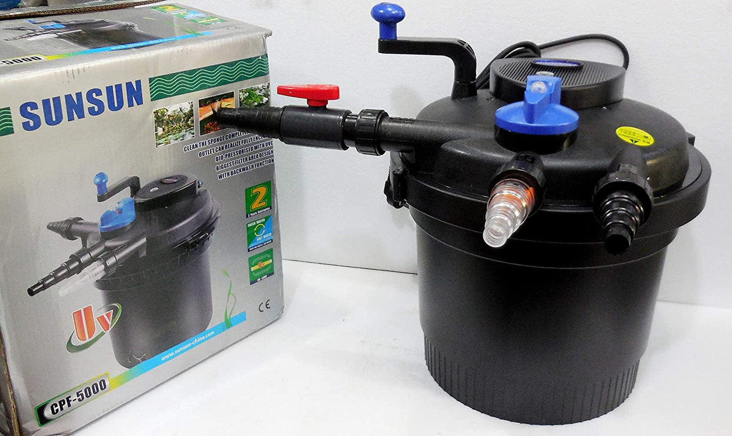 Sunsun/Grech CPF-5000 Bio Pressure Pond Filter UVC 11W for Ponds up to 4000l