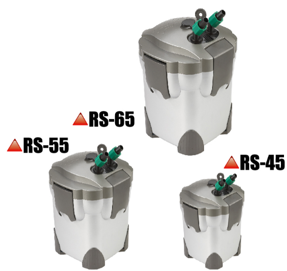 RS45 RS55 RS65 EXTERNAL CANISTER FILTER FRESHWATERAQUATICA