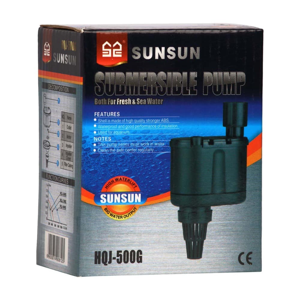 SUNSUN HQJ-500G Powerhead Submersible Water Aquarium Pump