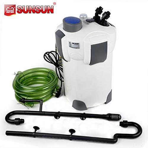 Sunsun HW-304B External Canister Filter with UV Sterilizer Light - FreshWaterAquatica.com