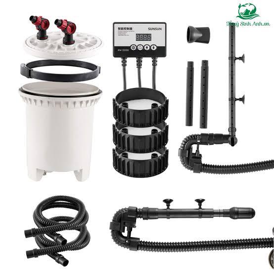 SunSun HW 5000 Canister Filter with UV - FreshWaterAquatica.com