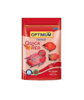 Optimum Cichlid – Quick Red, Floating Small Pellet