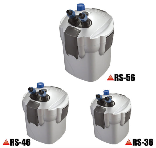 RS36 RS46 RS56 EXTERNAL FILTER CANISTER