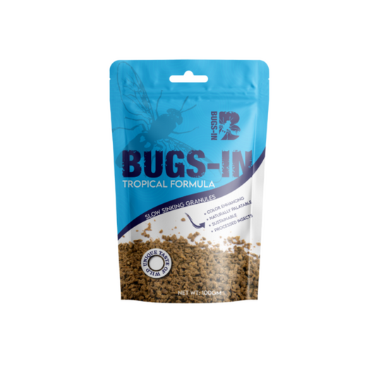 BUGS-IN Tropical Formula – Slow Sinking Granules Fish Food