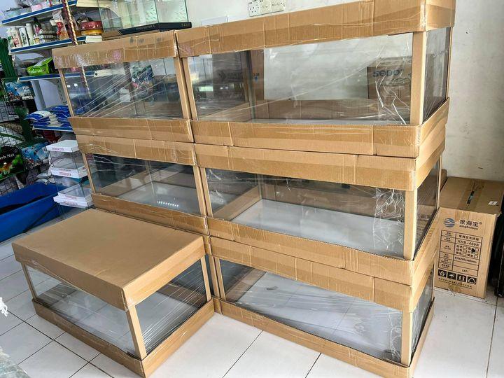 ULTRA CLEAR 60*45*45CM (8MM) TANK ONLY - FreshWaterAquatica.com