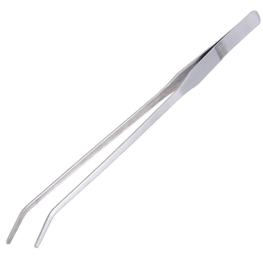 Newlly Aquarium Aquascaping Tools for Fish Tank Aquarium Live Plant (38cm, Curved Tweezers) - FreshWaterAquatica.com