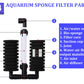 Aquarium Filter Sponge, Aquarium bio Sponge Filter, Biochemical Filter Double Sponge for Fish Tank with 1m Tube(Air Pump not Included) - FreshWaterAquatica.com