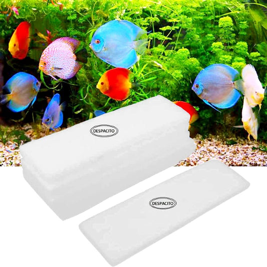 Despacito 6pcs Aquarium Biochemical Sponge Filter Mechanical and Biological Filtration Sponge for top Filter Sponge Filter for Aquarium(Size: 38x12x2cm) - FreshWaterAquatica.com