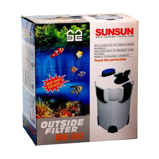 SUNSUN HW- 302 | 3 Stage Aquarium External Canister Filter - FreshWaterAquatica.com