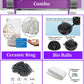 Aquarium Filter Media, 250G Ceramic Rings, Activated Carbon, 10Pcs Bio Balls and bio Media Aquarium Sponge Filter for Fish Tank. - FreshWaterAquatica.com
