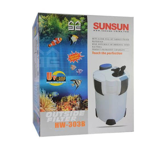 Sun HW-303B SunSun HW 303B External Filter with UV - FreshWaterAquatica.com