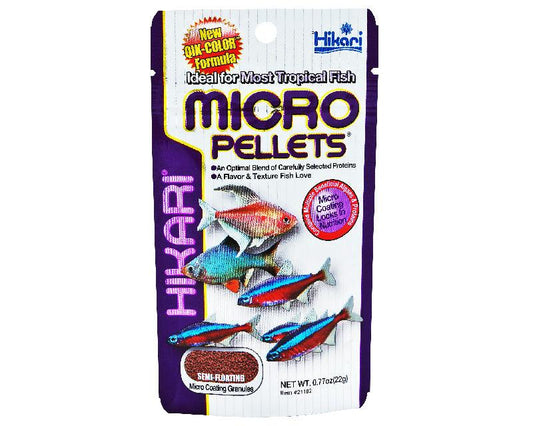 Hikari Micro Pellets 20g - FreshWaterAquatica.com