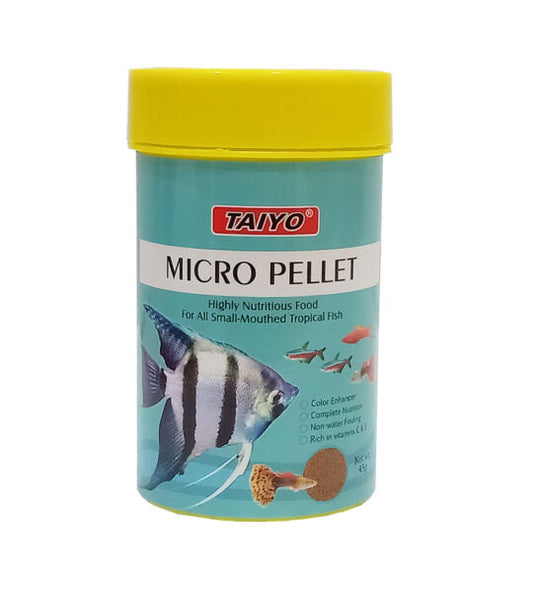 Taiyo Micro Pellets 45gm Cont